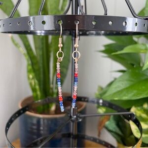 Handmade Dainty Beaded Earrings